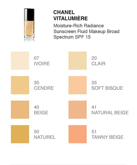 most popular chanel foundation|chanel foundation color chart.